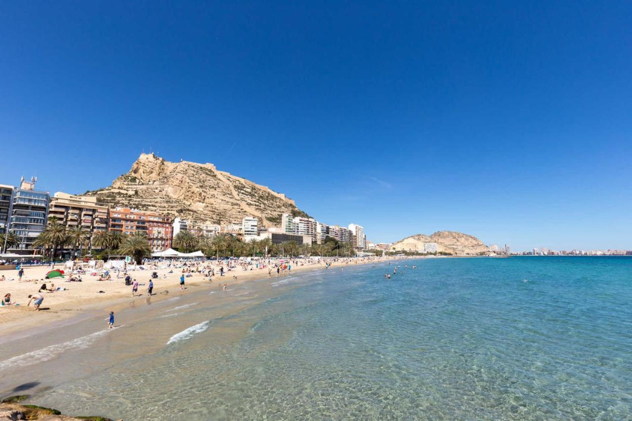 Alicante Colorful Penthouse Center 5C Lägenhet Exteriör bild